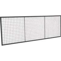 Panneau de cloison en treillis m&eacute;tallique, 3' h x 8' la Equipex