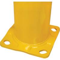 Safety Bollard, Steel, 42" H x 5-1/2" W, Yellow Equipex