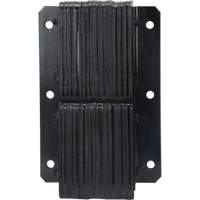 Butoirs de quai lamell&eacute;s, Vertical, Caoutchouc, 11" la x 4" p x 20" h Equipex