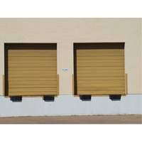 Butoirs de quai lamell&eacute;s, Horizontal, Caoutchouc, 24" la x 4" p x 12" h Equipex