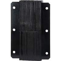 Butoirs de quai lamell&eacute;s, Vertical, Caoutchouc, 11" la x 6" p x 20" h Equipex