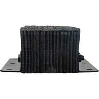Butoirs de quai lamell&eacute;s, Vertical, Caoutchouc, 11" la x 6" p x 20" h Equipex