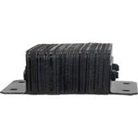Butoirs de quai lamell&eacute;s, Horizontal, Caoutchouc, 12" la x 4" p x 10" h Equipex