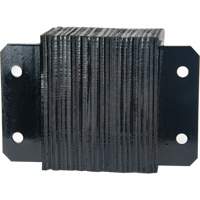 Butoirs de quai lamell&eacute;s, Horizontal, Caoutchouc, 12" la x 6" p x 10" h Equipex