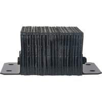 Butoirs de quai lamell&eacute;s, Horizontal, Caoutchouc, 12" la x 6" p x 10" h Equipex