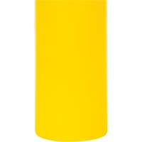 Polyethylene Bollard Cover, 4-1/2" Dia. x 64" L, Red/Yellow Equipex