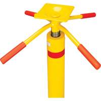 50,000 lbs. Static Capacity Trailer Jack, 2.5 tons Lift Capacity Equipex