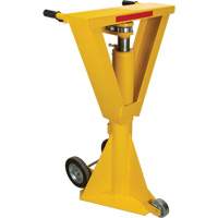100,000 lbs. Static Capacity Ratchet Beam Trailer Jack, 20 tons Lift Capacity Equipex