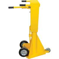 100,000 lbs. Static Capacity Ratchet Beam Trailer Jack, 20 tons Lift Capacity Equipex
