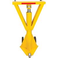 100,000 lbs. Static Capacity Ratchet Beam Trailer Jack, 20 tons Lift Capacity Equipex