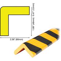 Butoir de protection de coin mod&egrave;le H Plus 1M Equipex
