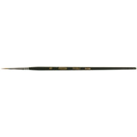 Pinceau d'artiste, Largeur de la brosse de 1/16", Martre rouge, Manche &agrave; Bois Equipex