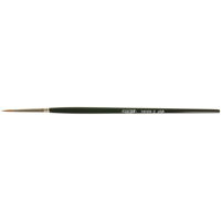 Pinceau d'artiste, Largeur de la brosse de 3/32", Martre rouge, Manche &agrave; Bois Equipex