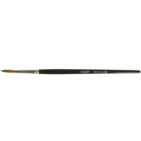 Pinceau d'artiste, Largeur de la brosse de 5/32", Martre rouge, Manche &agrave; Bois Equipex