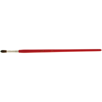 Pinceau de forme ronde pour marquage, Largeur de la brosse de 1/4", Soie de chameau, Manche &agrave; Bois Equipex