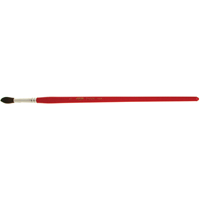 Pinceau de forme ronde pour marquage, Largeur de la brosse de 9/32", Soie de chameau, Manche &agrave; Bois Equipex