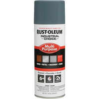 Industrial Choice&reg; 1600 System Multi-Purpose Enamel Spray Paint, Machine Grey, Gloss, 12 oz., Aerosol Can Equipex