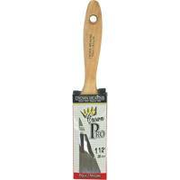 Straight Pro Paint Brush, Poly/Nylon, Wood Handle, 1-1/2" Width Equipex
