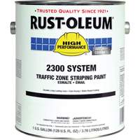 2300 System Traffic Zone Striping Paint, Yellow, 5 gal., Gallon Equipex