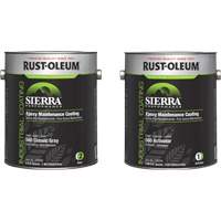 Trousse de rev&ecirc;tement dentretien &eacute;poxydique &agrave; base deau Sierra S60, Gallon, Gris Equipex