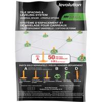 Cales d'espacement universelles Miracle Sealants Levolution Equipex