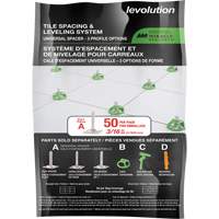 Cales d'espacement universelles Miracle Sealants Levolution Equipex