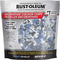 Decorative Colour Chips, 474 g, Bag, Blue Grey Blend Equipex