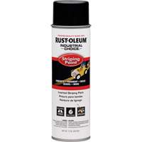 S1600 System Inverted Striping Paint, Black, Aerosol Can Equipex