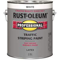 Traffic Striping Paint, White, 3.78 L, Jug Equipex