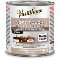 Varathane&reg; Diamond Wood Finish&reg; Coating, 236 ml, Clear, Matte Equipex