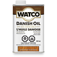 Watco&reg; Danish Oil, 947 ml, Dark Walnut, Transparent Equipex