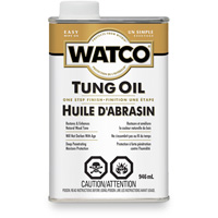 Watco&reg; Tung Oil, 946 ml, Clear, Transparent Equipex
