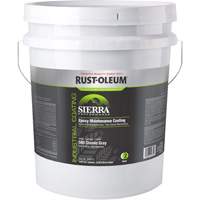 Sierra Performance S40 Floor Coating Base Component, 5 gal., Water-Based, High-Gloss, Grey Equipex