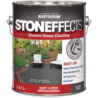 Stoneffects Quartz Stone Coating, 3.78 L, Water-Based, Textured, Grey Equipex