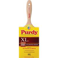 XL Sprig Paint Brush, Poly/Nylon, Wood Handle, 4" Width Equipex