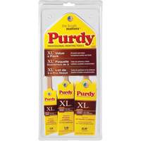 XL Paint Brush Multi-Pack, Poly/Nylon, Wood Handle Equipex