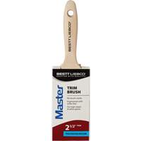 Pinceau pour garnitures Master, Poly/nylon, Manche Bois, Largeur de 2-1/2" Equipex