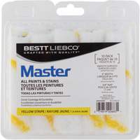 Master Yellow Stripe Mini Roller, 10 mm (3/8") Nap, 101.6 mm (4") L Equipex
