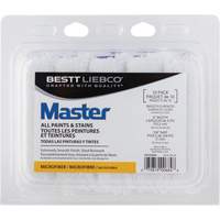 Master Microfiber Roller Cover, 10 mm (3/8") Nap, 101.6 mm (4") L Equipex