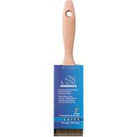 Pinceau pour murs et garnitures 100% One Coat, Polyester, Manche Bois, Largeur de 2" Equipex