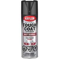 Peinture Tough Coat avec technologie Rust Barrier, Noir, Tr&egrave;s brillant, 425 g, Canette a&eacute;rosol Equipex