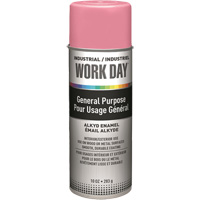 Industrial Work Day Paint, Pink, Gloss, 10 oz., Aerosol Can Equipex
