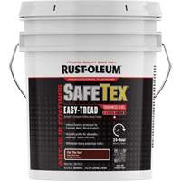Rev&ecirc;tement d'acrylique SafeTex Easy-Tread, 4 gal., &agrave; l'eau, Plat/Textur&eacute;, Rouge Equipex