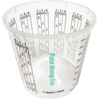 Gobelet en plastique pour m&eacute;lange de peinture, 1,25 L Equipex