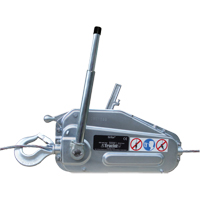 Palan &agrave; c&acirc;ble d'acier Tirfor - TU17, Diam&egrave;tre du fil 5/16", Capacit&eacute; 2000 lb (1 tonne) Equipex