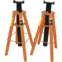 871A Truck Stand Set, 10 Tons Capacity, 30-3/4" - 46-1/4" H Equipex