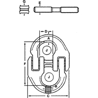 Alloy Connecting Links Equipex
