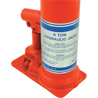 JHJ-5 Super Heavy-Duty Bottle Jack, 5 Ton(s), 15-3/8" Raised Height Equipex