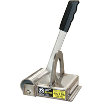 &eacute;lectro-aimants de levage de base, Capacit&eacute; de retenue 400 lb (0,2 tonne), 7-1/2" lo x 5-5/8" la x 5-1/2" h Equipex