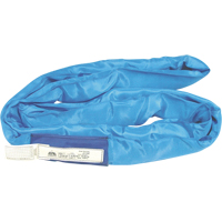 Round Slings, Blue, 4" W x 8' L, 23000 lbs. Vertical Load Equipex
